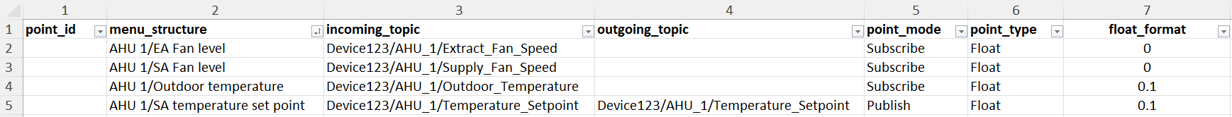 17 - Points - Export points - select CSV format